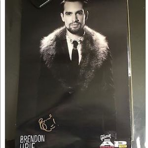 Brendon Urie AUTOGRAPHED 11 by 17 inch poster